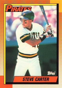 1990 Topps - Collector's Edition (Tiffany) #482 Steve Carter Front