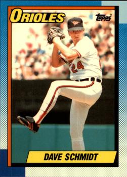 1990 Topps - Collector's Edition (Tiffany) #497 Dave Schmidt Front