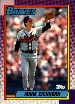 1990 Topps - Collector's Edition (Tiffany) #513 Mark Eichhorn Front