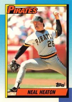 1990 Topps - Collector's Edition (Tiffany) #539 Neal Heaton Front