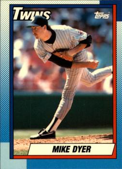1990 Topps - Collector's Edition (Tiffany) #576 Mike Dyer Front