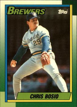 1990 Topps - Collector's Edition (Tiffany) #597 Chris Bosio Front