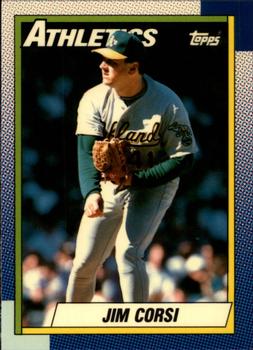 1990 Topps - Collector's Edition (Tiffany) #623 Jim Corsi Front