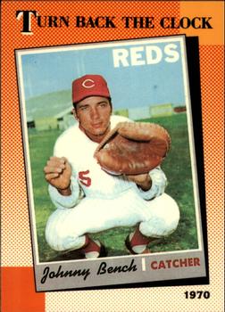 1990 Topps - Collector's Edition (Tiffany) #664 Johnny Bench Front