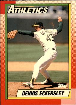 1990 Topps - Collector's Edition (Tiffany) #670 Dennis Eckersley Front