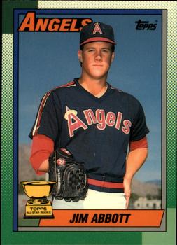 1990 Topps - Collector's Edition (Tiffany) #675 Jim Abbott Front