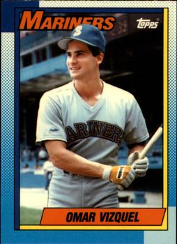 1990 Topps - Collector's Edition (Tiffany) #698 Omar Vizquel Front