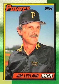 1990 Topps - Collector's Edition (Tiffany) #699 Jim Leyland Front