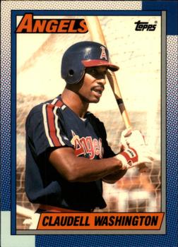 1990 Topps - Collector's Edition (Tiffany) #705 Claudell Washington Front