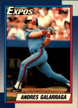 1990 Topps - Collector's Edition (Tiffany) #720 Andres Galarraga Front