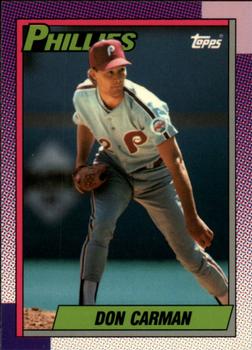 1990 Topps - Collector's Edition (Tiffany) #731 Don Carman Front