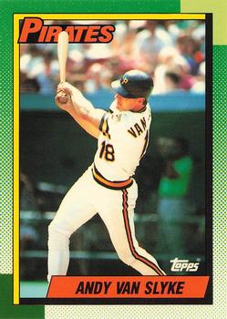 1990 Topps - Collector's Edition (Tiffany) #775 Andy Van Slyke Front
