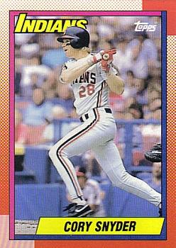 1990 Topps - Collector's Edition (Tiffany) #770 Cory Snyder Front