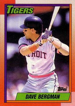 1990 Topps - Collector's Edition (Tiffany) #77 Dave Bergman Front
