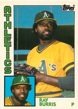 1984 Topps Traded - Limited Edition (Tiffany) #18T Ray Burris Front
