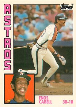 1984 Topps Traded - Limited Edition (Tiffany) #21T Enos Cabell Front