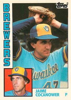 1984 Topps Traded - Limited Edition (Tiffany) #26T Jaime Cocanower Front
