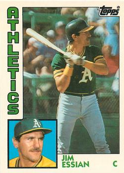 1984 Topps Traded - Limited Edition (Tiffany) #35T Jim Essian Front