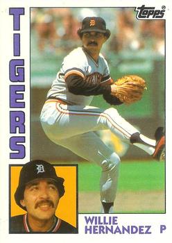 1984 Topps Traded - Limited Edition (Tiffany) #51T Willie Hernandez Front