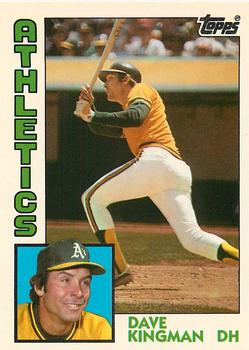 1984 Topps Traded - Limited Edition (Tiffany) #63T Dave Kingman Front