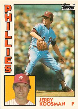 1984 Topps Traded - Limited Edition (Tiffany) #64T Jerry Koosman Front