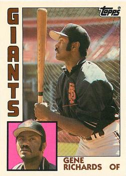 1984 Topps Traded - Limited Edition (Tiffany) #99T Gene Richards Front