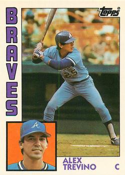 1984 Topps Traded - Limited Edition (Tiffany) #120T Alex Trevino Front