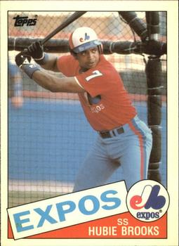 1985 Topps Traded - Limited Edition (Tiffany) #9T Hubie Brooks Front