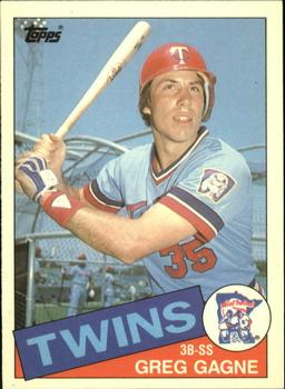 1985 Topps Traded - Limited Edition (Tiffany) #36T Greg Gagne Front