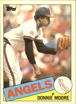 1985 Topps Traded - Limited Edition (Tiffany) #85T Donnie Moore Front