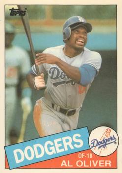 1985 Topps Traded - Limited Edition (Tiffany) #88T Al Oliver Front
