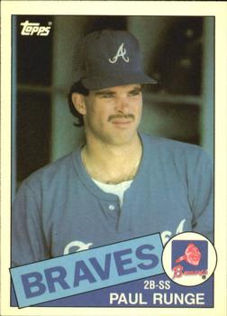 1985 Topps Traded - Limited Edition (Tiffany) #100T Paul Runge Front