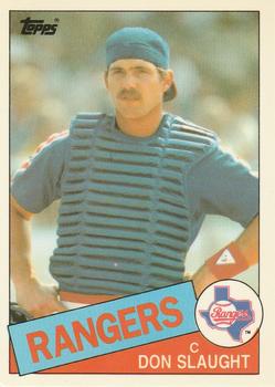 1985 Topps Traded - Limited Edition (Tiffany) #107T Don Slaught Front