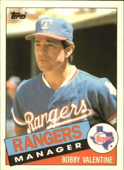 1985 Topps Traded - Limited Edition (Tiffany) #126T Bobby Valentine Front