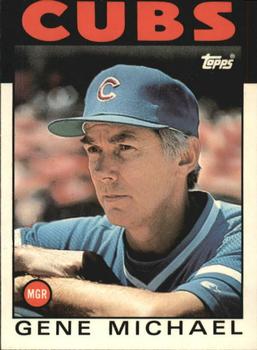 1986 Topps Traded - Limited Edition (Tiffany) #73T Gene Michael Front
