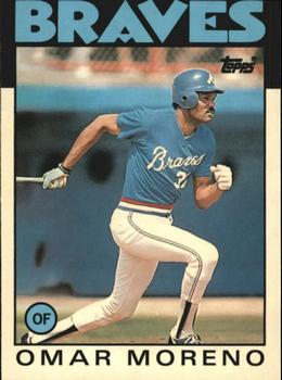 1986 Topps Traded - Limited Edition (Tiffany) #75T Omar Moreno Front