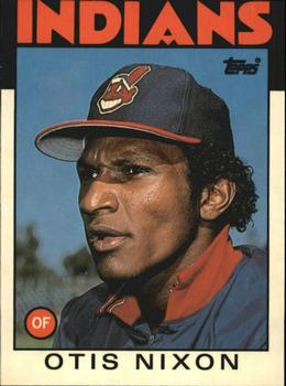 1986 Topps Traded - Limited Edition (Tiffany) #80T Otis Nixon Front