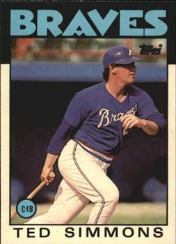 1986 Topps Traded - Limited Edition (Tiffany) #102T Ted Simmons Front