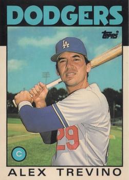 1986 Topps Traded - Limited Edition (Tiffany) #116T Alex Trevino Front