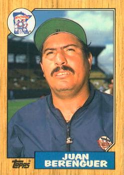 1987 Topps Traded - Limited Edition (Tiffany) #5T Juan Berenguer Front