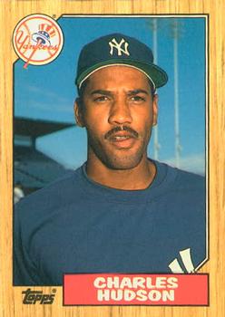 1987 Topps Traded - Limited Edition (Tiffany) #50T Charles Hudson Front