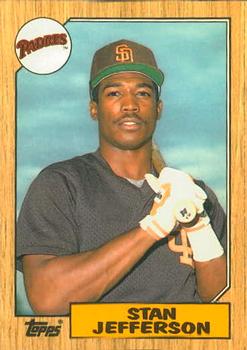 1987 Topps Traded - Limited Edition (Tiffany) #55T Stan Jefferson Front