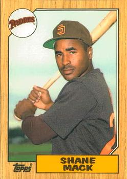 1987 Topps Traded - Limited Edition (Tiffany) #69T Shane Mack Front