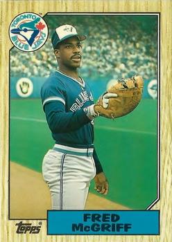 1987 Topps Traded - Limited Edition (Tiffany) #74T Fred McGriff Front