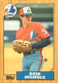 1987 Topps Traded - Limited Edition (Tiffany) #87T Reid Nichols Front