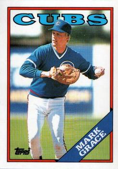 1988 Topps Traded - Limited Edition (Tiffany) #42T Mark Grace Front