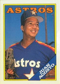1988 Topps Traded - Limited Edition (Tiffany) #2T Juan Agosto Front