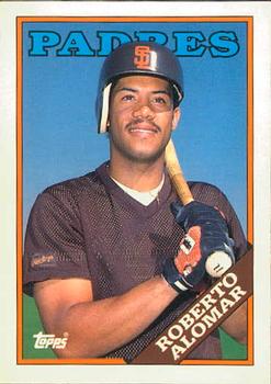 1988 Topps Traded - Limited Edition (Tiffany) #4T Roberto Alomar Front