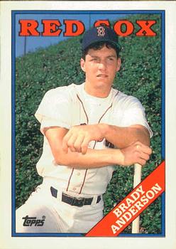 1988 Topps Traded - Limited Edition (Tiffany) #5T Brady Anderson Front