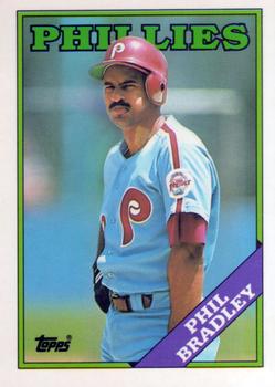 1988 Topps Traded - Limited Edition (Tiffany) #18T Phil Bradley Front